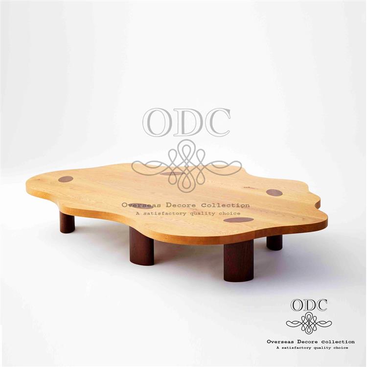 Eye-Catching Solid Wood Modern Coffee Table